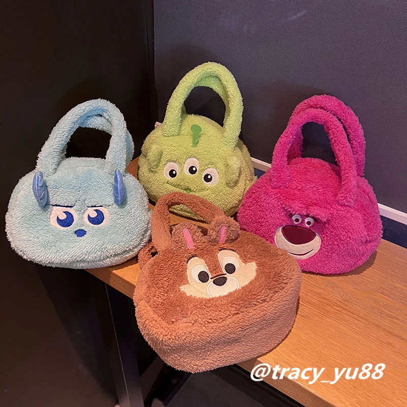 Disney Monsters University Winnie Fashion Anime Top-Handle Bags Cartoon Handbag Casual Shoulder Bag Girl Gift