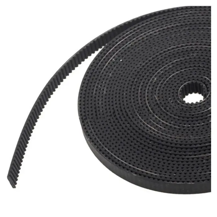 2m 2GT 6mm Rubber Pulley Timing Belt + 2pcs 20T Tooth 5mm Gear Pulley