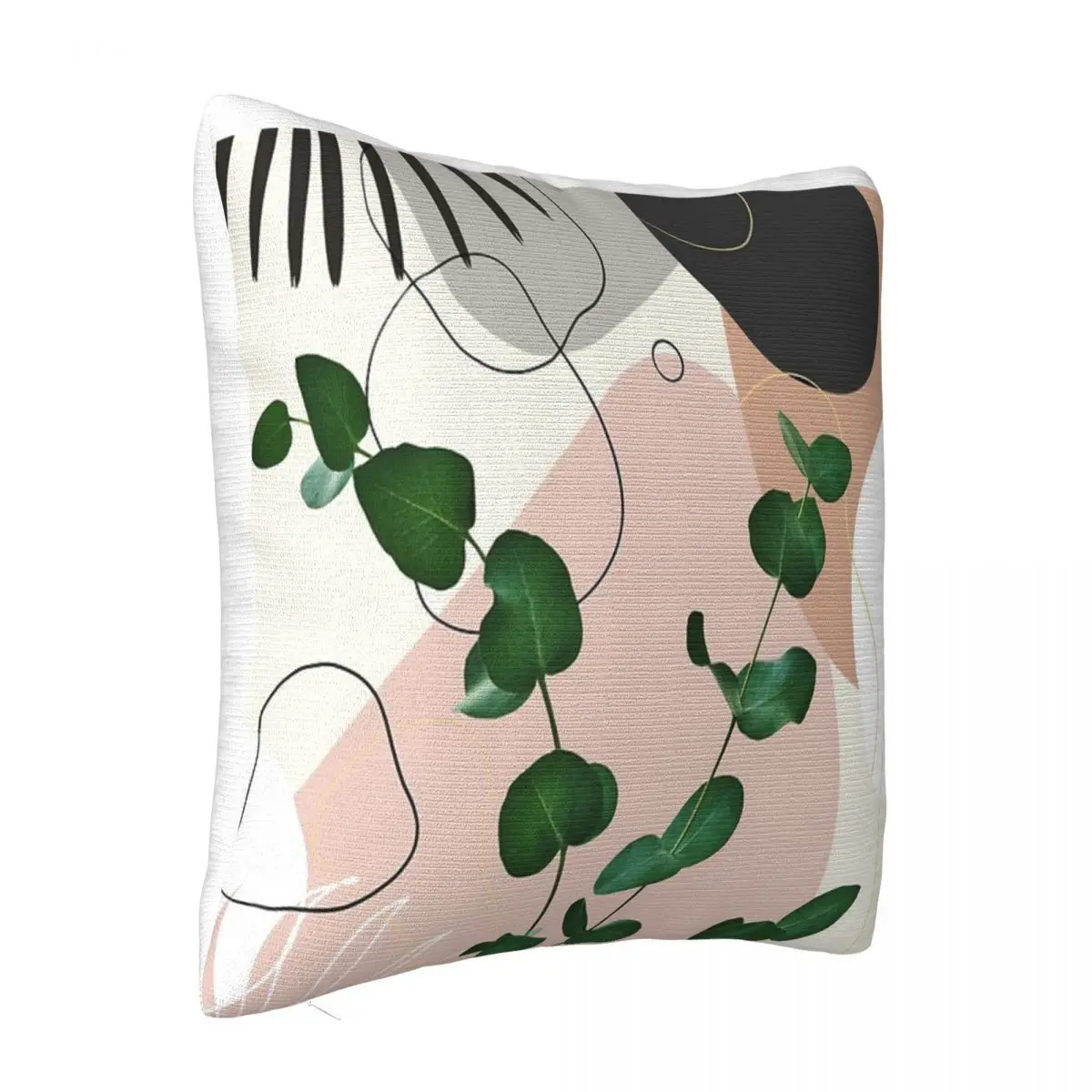 Eucalyptus Fan Palm Finesse 1 Tropical Cushions Pillows Cover Anime Body Pillow Case Pillow Case Pillow Cover