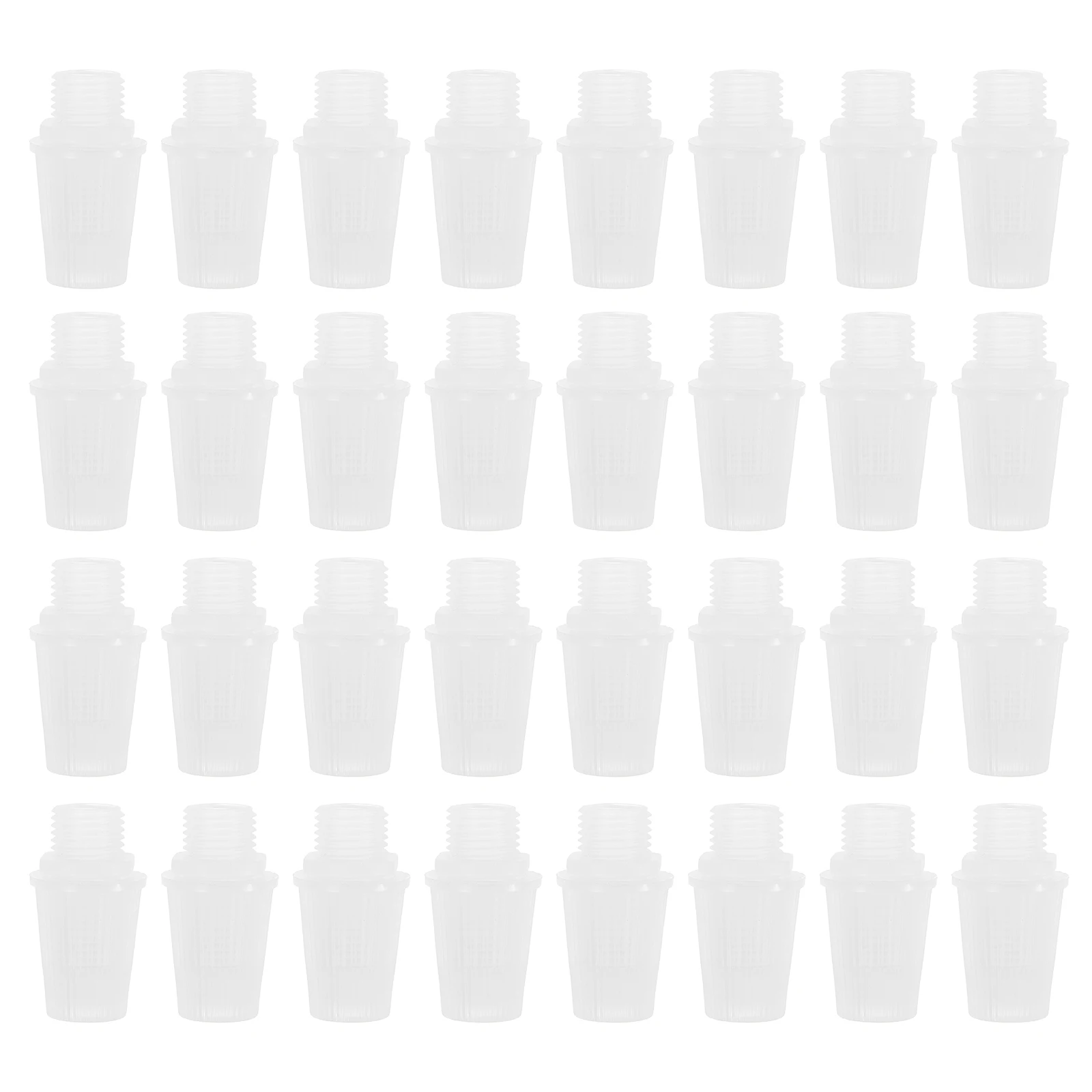

100Pcs Strain Relief Cord Connectors Cable Glands Electrical Wire Grips Cord Grip Clamp Stable Locking for Light Fixture Hanging