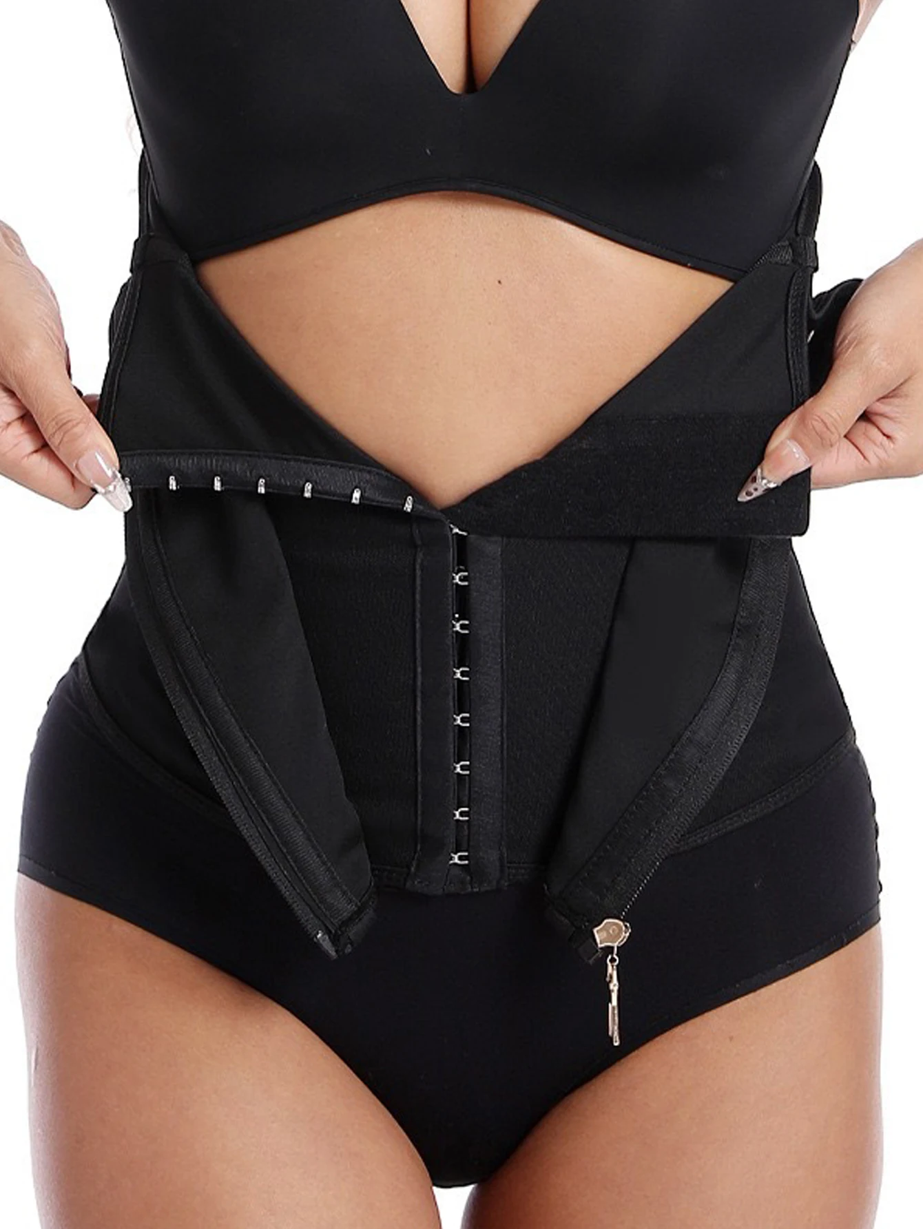 Women's Abdominal Trimmer Waist Trainer Corset Shaper Plus-Size Women's Waist Trainer