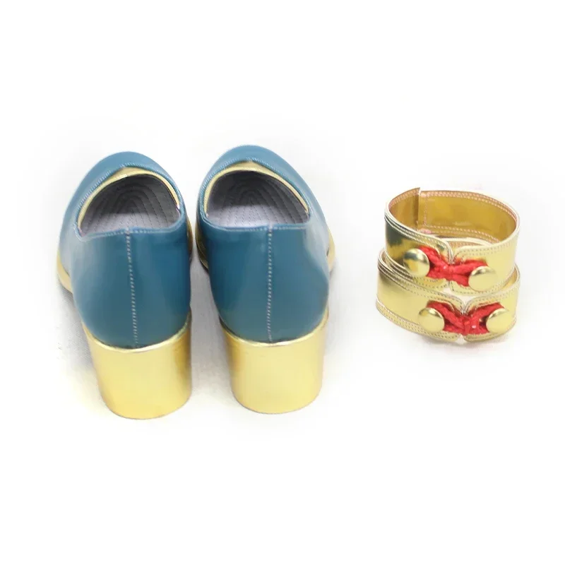 パーソナライズされたスターの衣装,コスプレ,ハロウィーンのカーニバルブーツ,PUレザーのアクセサリー