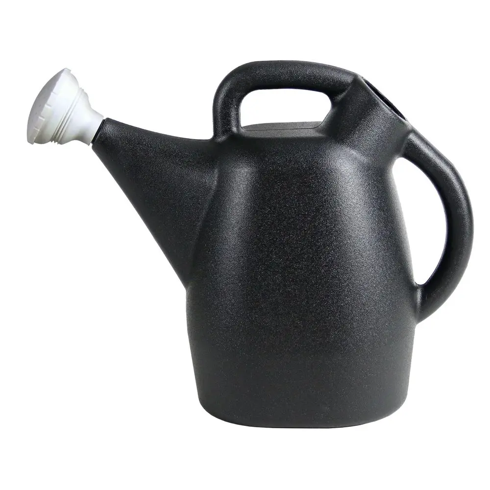 

Лейка 47998, 2 галлона, для комнатных и уличных растений, газона, сада, со съемной насадкой, безкапельная насадка-распылитель, из переработанного пластика