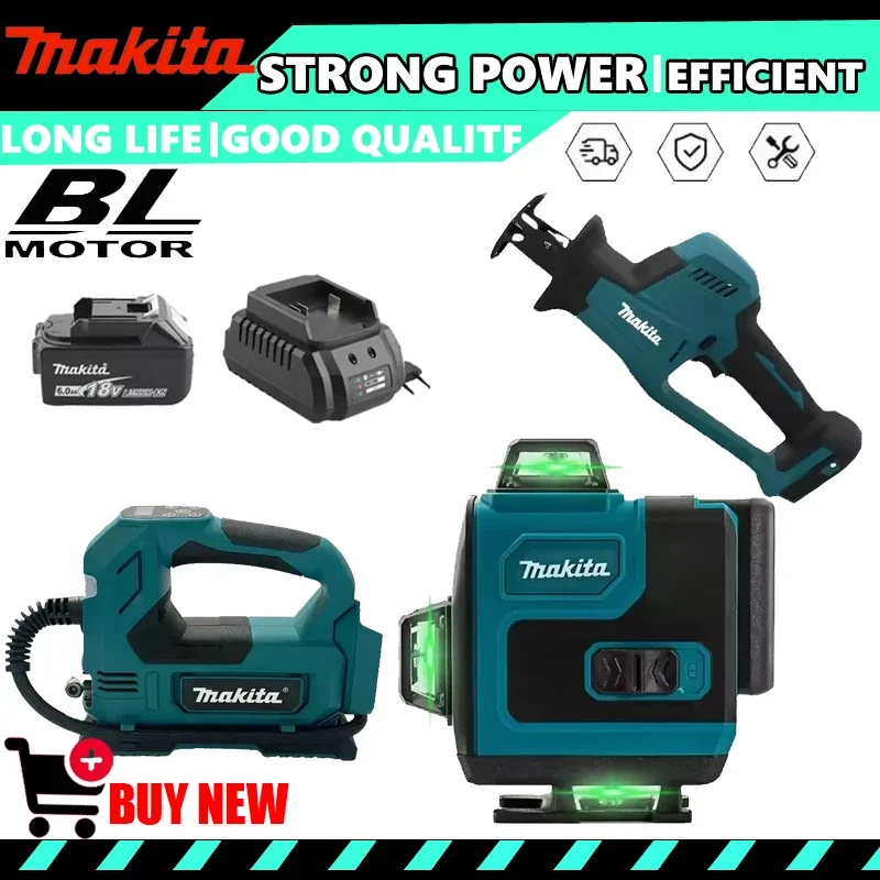 

Портативный беспроводной зарядный комплект Makita для различных моделей, включая электродрели, цепные пилы, ножи для обработки дерева