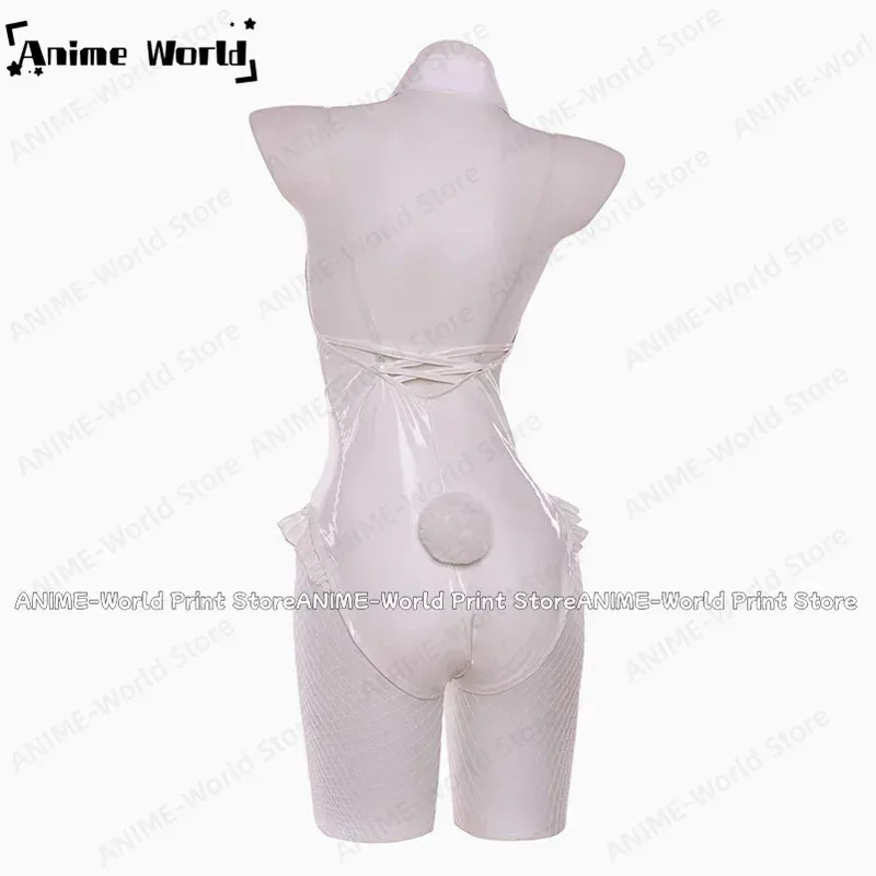 《Нестандартный размер》Аниме Кролики Rurudo Белый цвет Bunny Girl Косплей Костюм, 7;k'2.s;9,