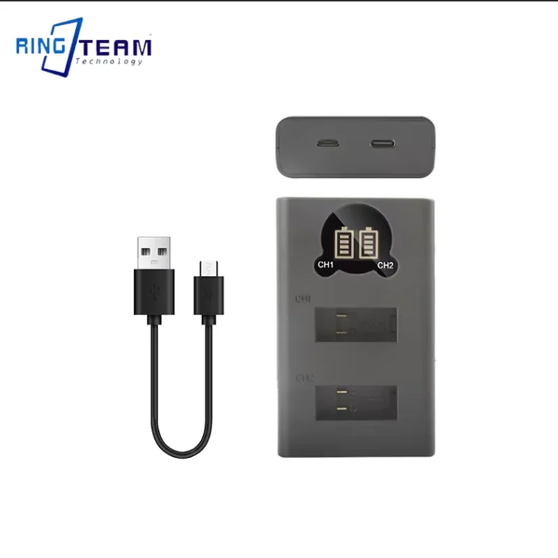

DL-C1B Двойное зарядное устройство USB подходит для интеллектуального ЖК-экрана Panasonic с двумя слотами