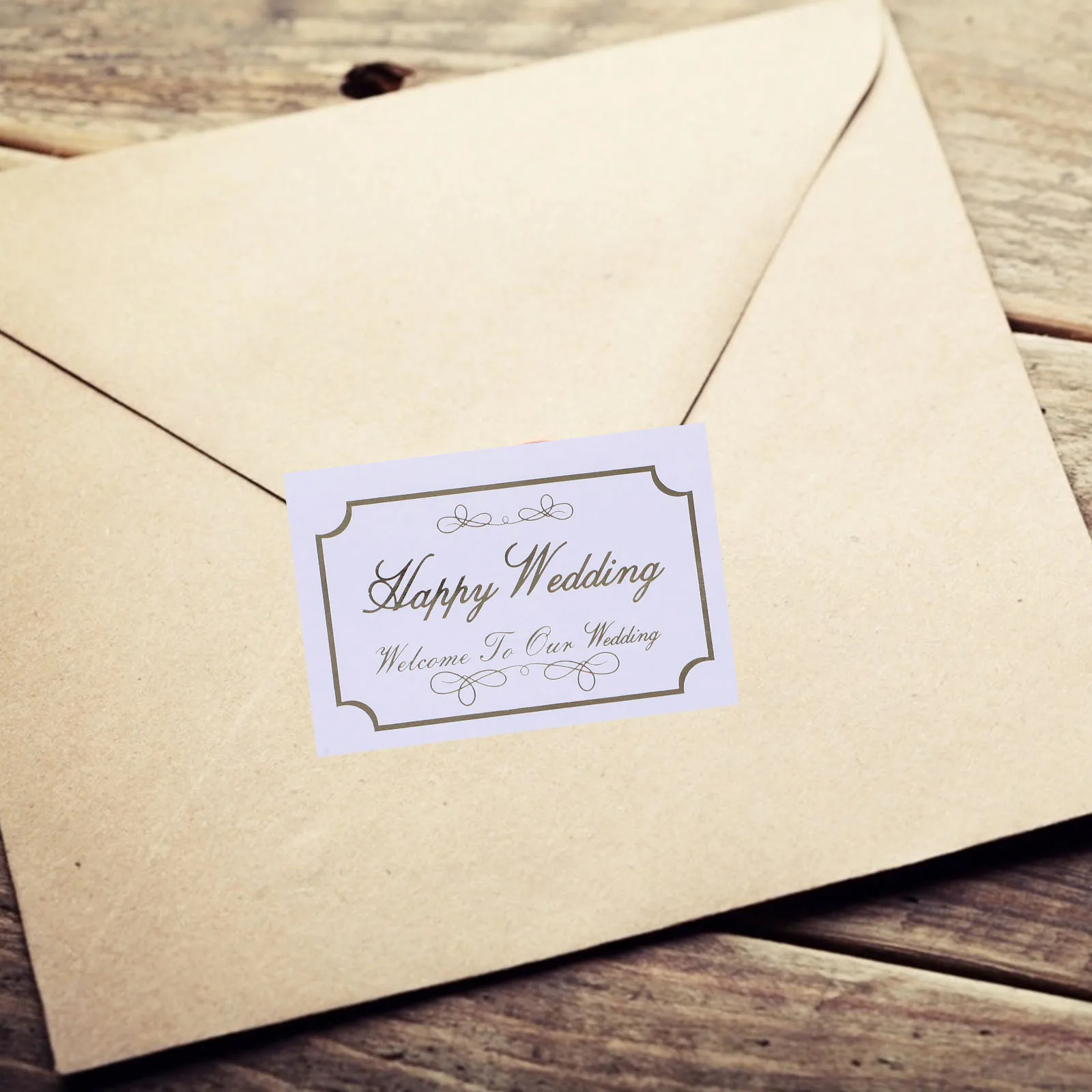 20 Sheets Wedding Happy Stickers Colorful Packaging Envelope Sealing Letter Invitations Decorative Seal Adhesive for Baking