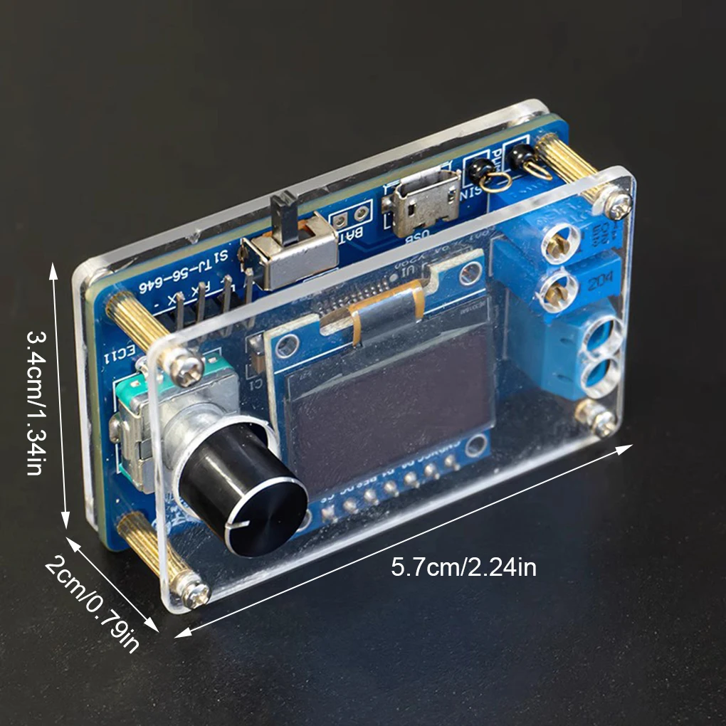 Mini DOS LCD Oscilloscope Kit STC8K8A Single Chip Microcomputer Electronic Welding Training Production of Loose Parts