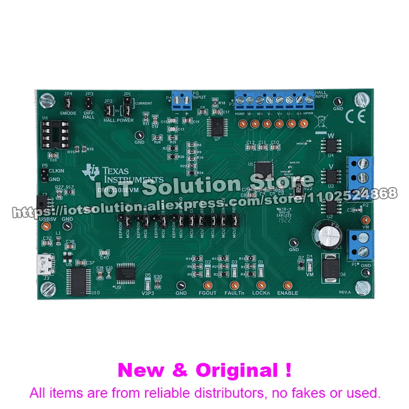 DRV8308EVM DRV8308 evaluation module for three-phase brushless DC motor pre-drivers