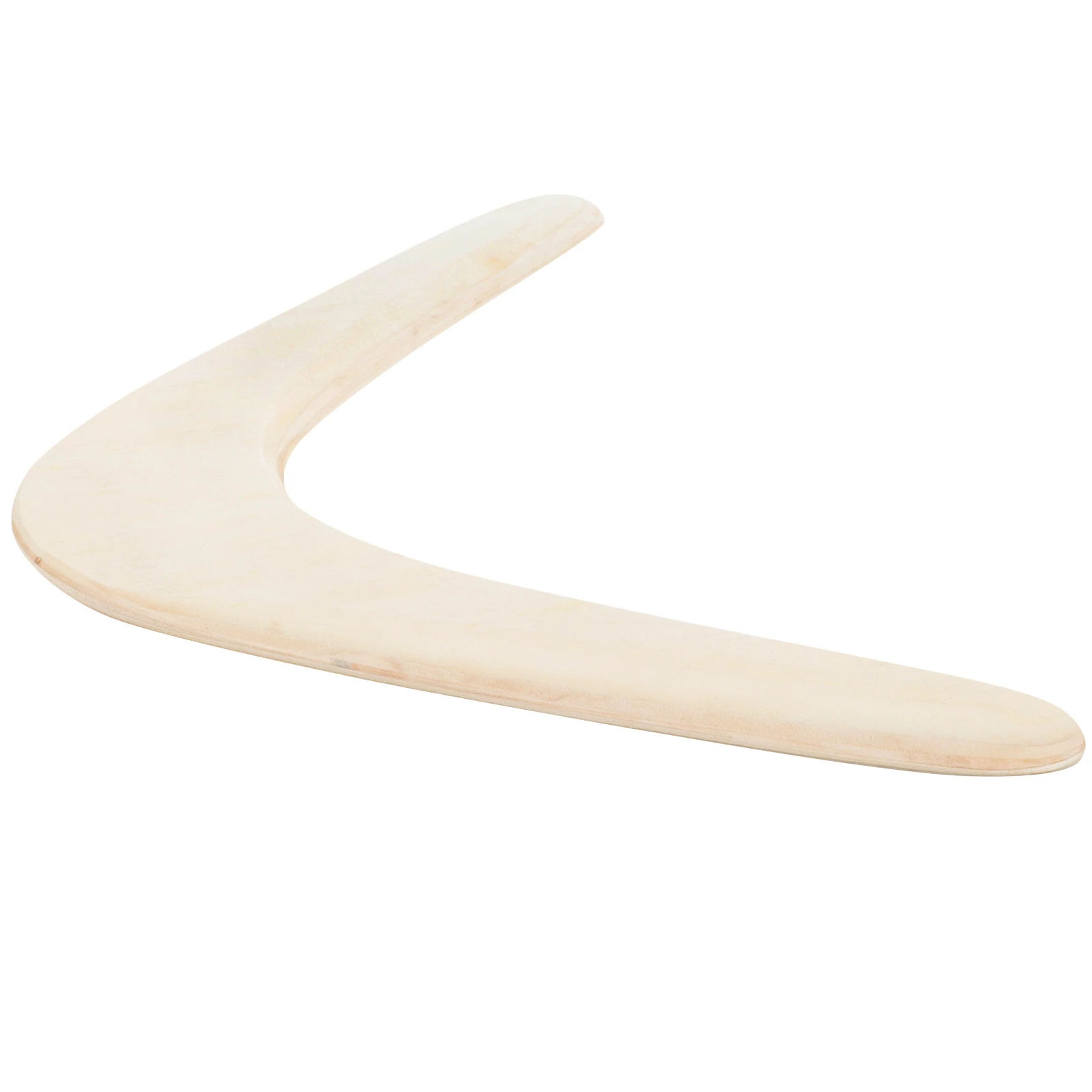 

1pcs Wooden Boomerang Toy Durable Wood Material Simple Shape Design Outdoor Flying Toys Sport Activities