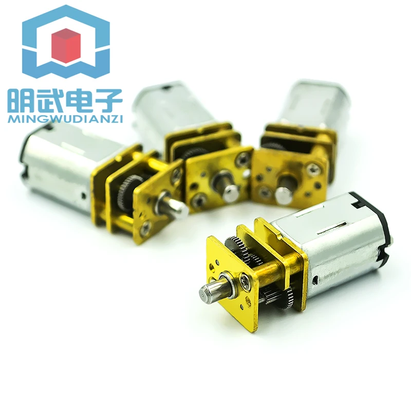 HOT N20 Micro Deceleration Motor DC3V-6V DC Motor Pure Steel Metal Gear Deceleration