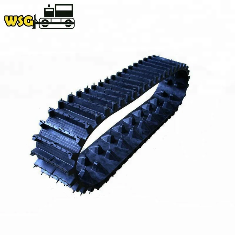Rubber Track For Mini Excavator 300*52.5N * 90 Rubber Track Shoe