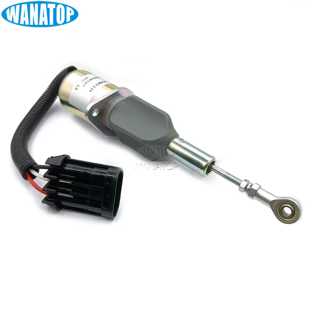 

Shut-off Solenoid Valve Fuel Valve 82850507 for New Holland Tractor 8970 8670A