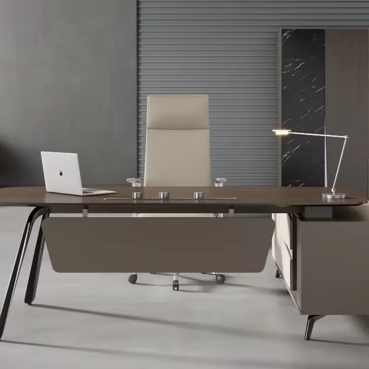 

Office Mdf Executive Luxury Presidential Table Office Manage Modern Desk
