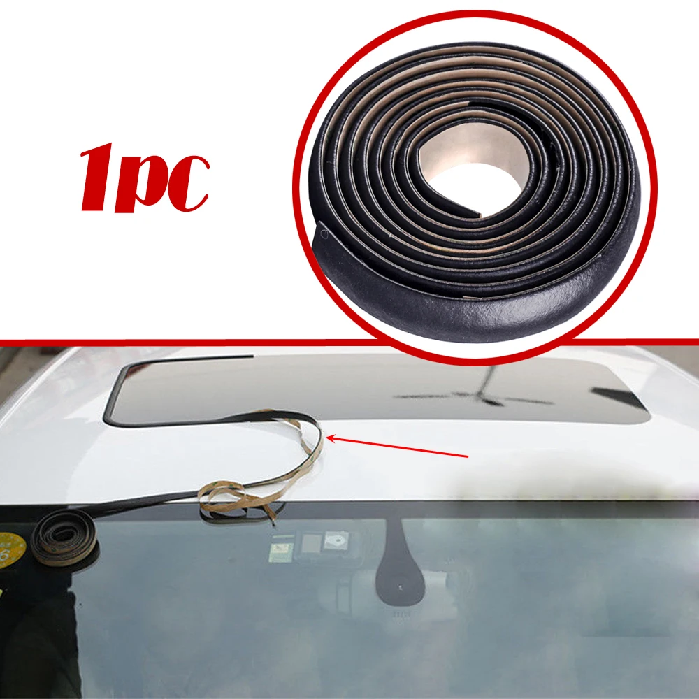 

1pc Car Sunroof Gap Filling Strip Car Windshield Sealing Strips Car Window Protector Strip Stickers Auto Exterior Accessories