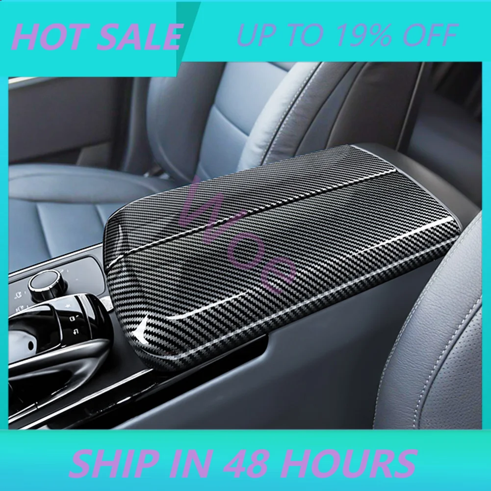 For Mercedes Benz GLE GLS Class W166 X166 Coupe C292 AMG GLE63 43 GLS63 Car Center Console Armrest Storage Box Panel Trim Cover