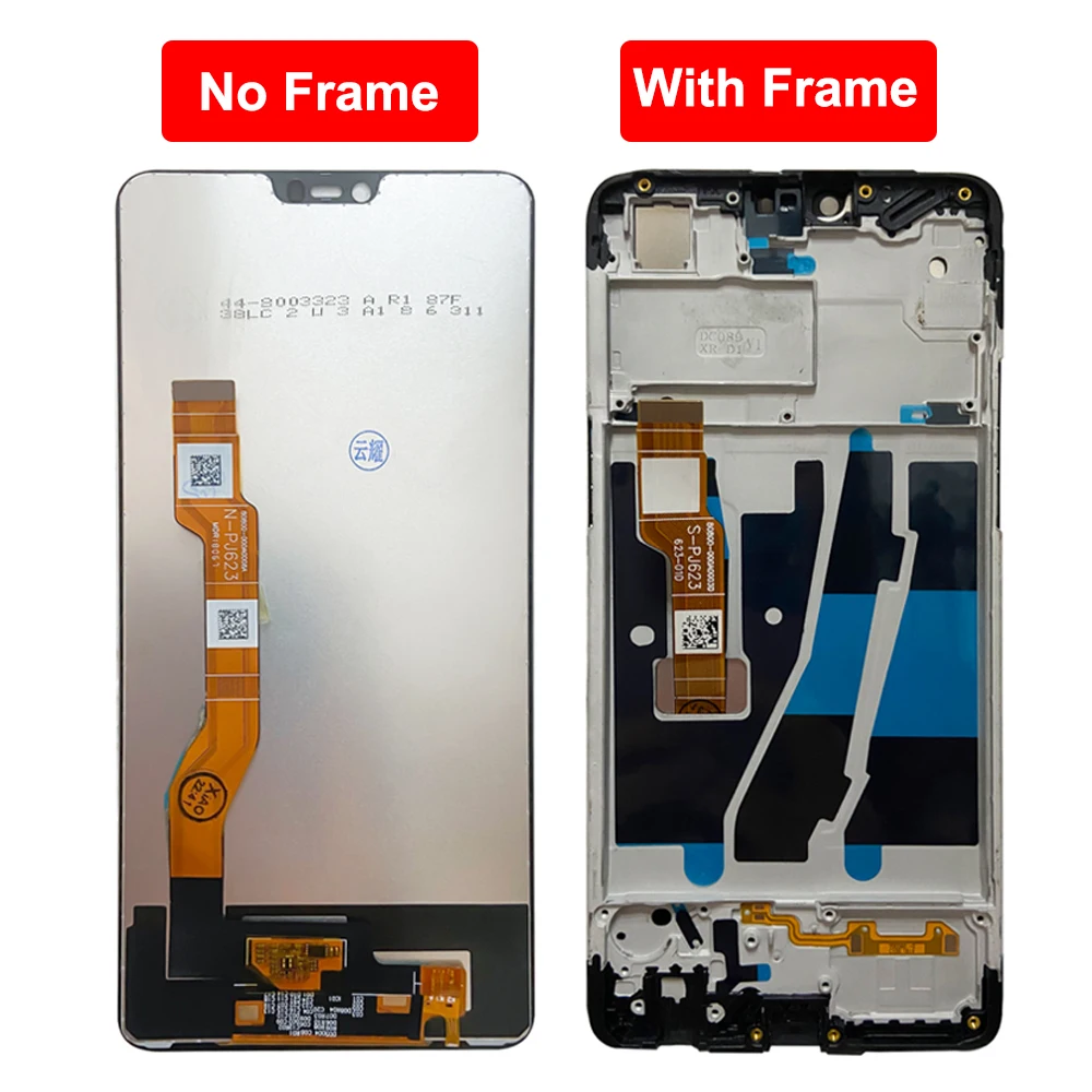 6.23'' Original Screen For OPPO F7 A3 LCD Display Touch Screen CPH1819 PADM00 Digitizer Assembly Replacement Phone Repair Parts