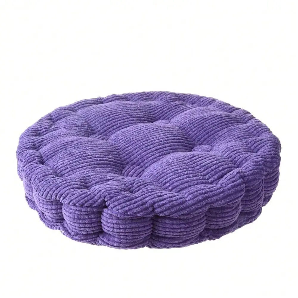 

Pillow Chair Pad Thickened Tatami Cushion Indoor Outdoor Pad Purple 40cm