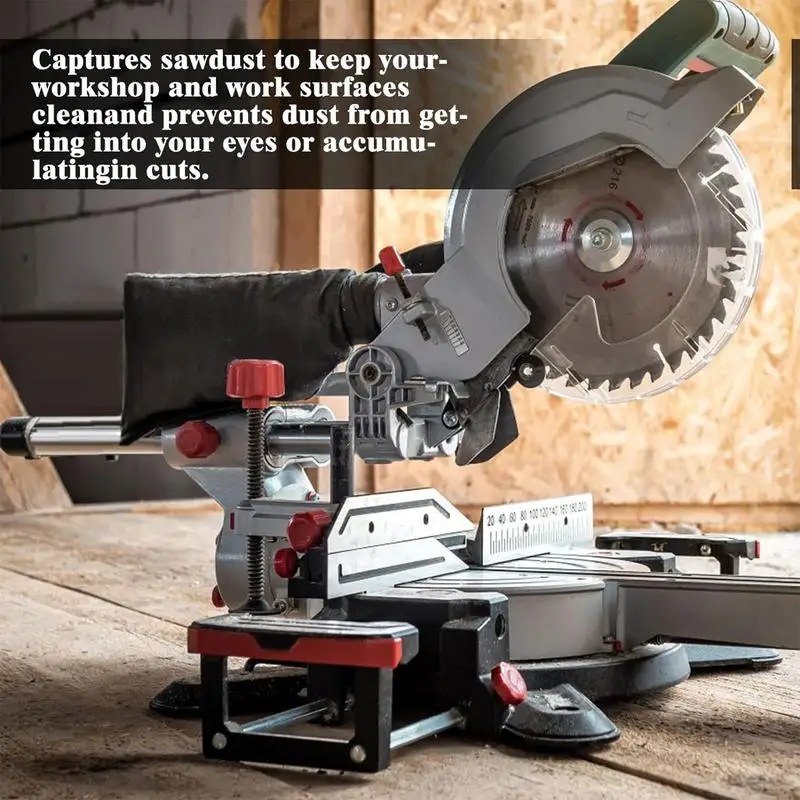 Anti-dust Cover Ash Outlet Bag For 255 Miter Saw Belt 10 Inch Aluminum Sawing Machine 55 Aluminum Sawing Machine Accessories