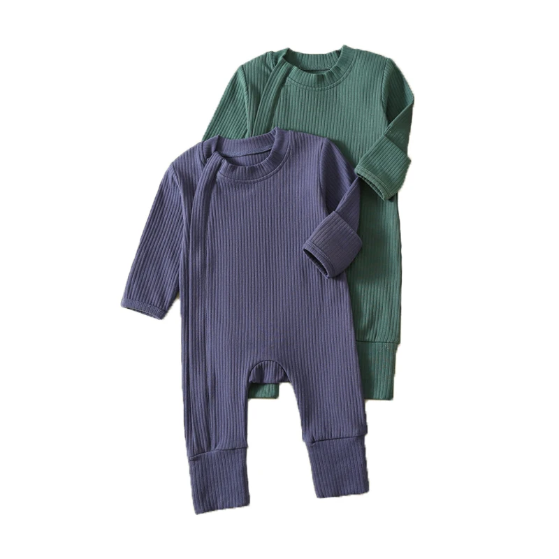 

Baby Clothing Jumpsuit with Zipper One-Piece Crawling Suit for 0 To 12 Months Suitable for Spring and Autumn Unisex Baby Clothes