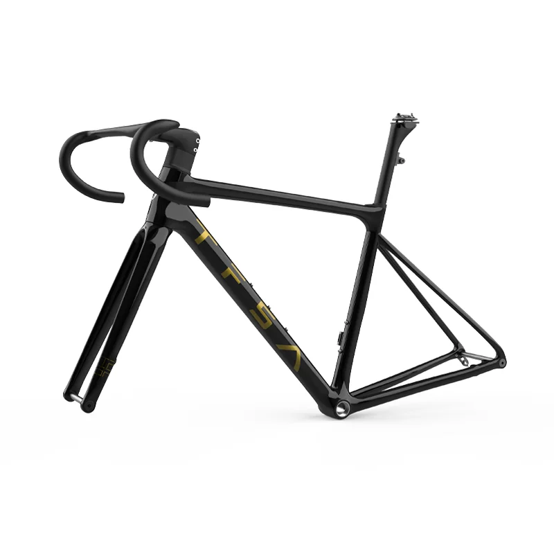 

Дисковый тормоз TFSA JH35 Сверхлегкая дорожная рама из углеродного волокна с краской «сделай сам» и винтами из титанового сплава Naked Carbon UD