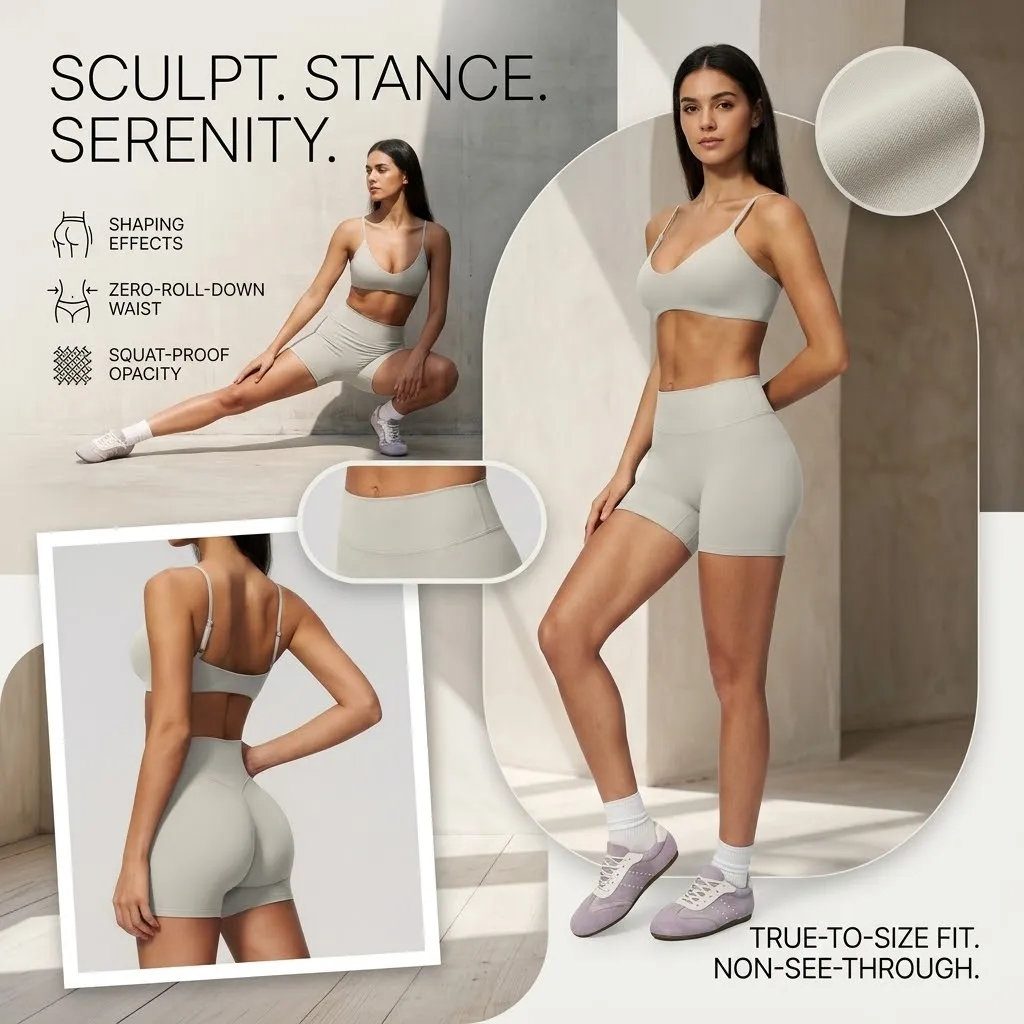 Luxury Women's V-Neck Backless High-Waisted Yoga Set, Sculpting Two-Piece Activewear for Pilates, Fitness, Workout & Training