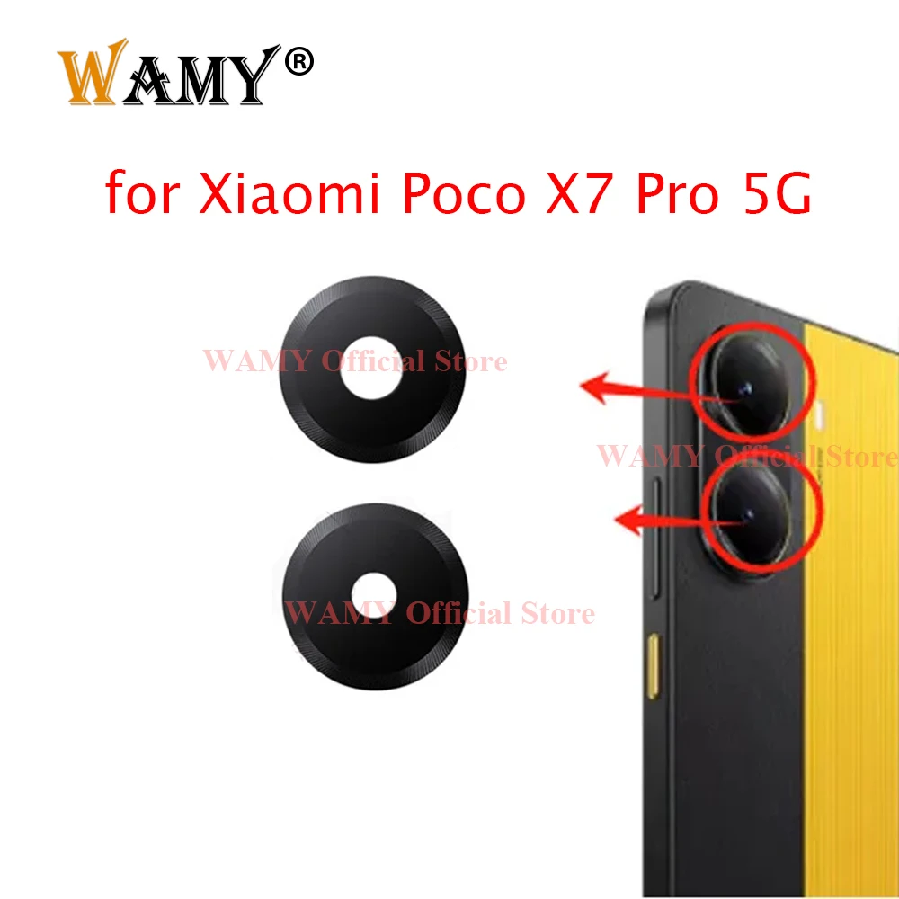 

Замена стекла объектива задней камеры WAMY для Xiaomi POCO X7 Pro 5G