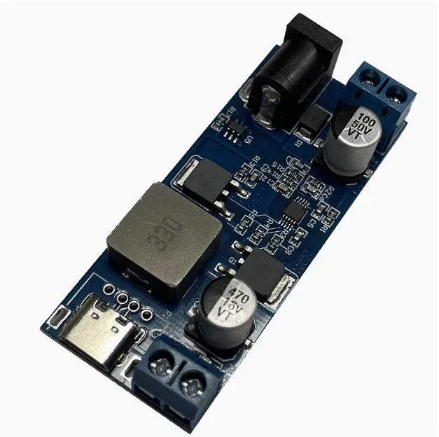 For Vehicle Power Management DC-DC Step-down Module USB-A Power Module Wide Input Voltage Range Stable Performance Output
