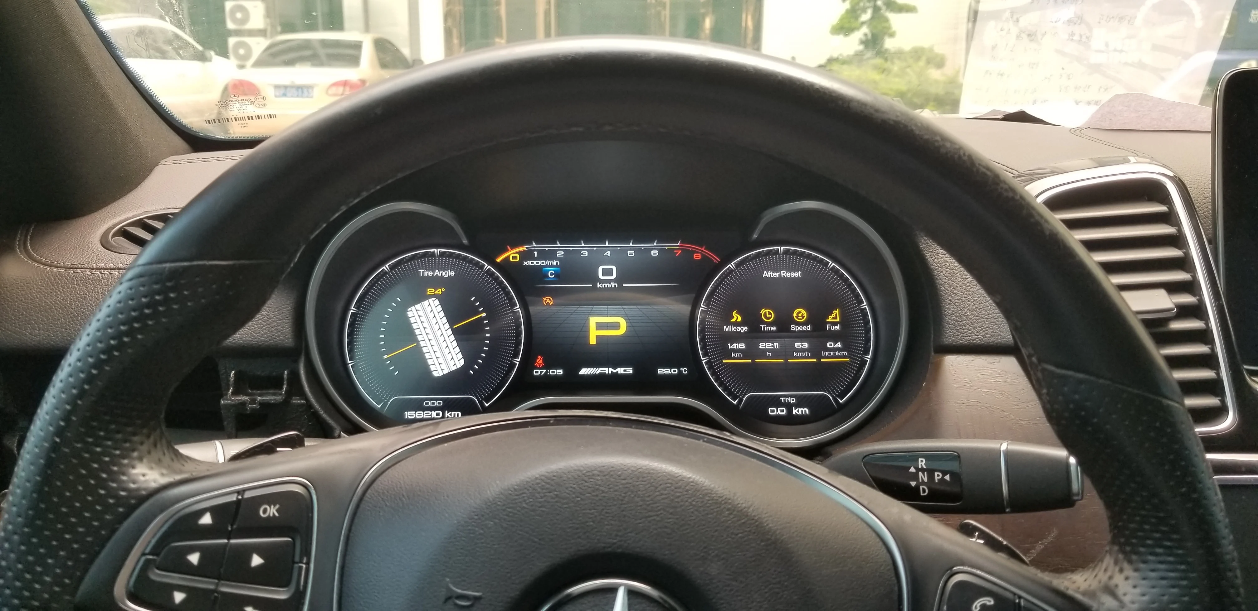 Samochodowy wirtualny kokpit dla Mercedes Benz ML GL R/G GLS/GLE na desce rozdzielczej cyfrowy zestaw instrumentów Auto Stereo prędkościomierz ekran