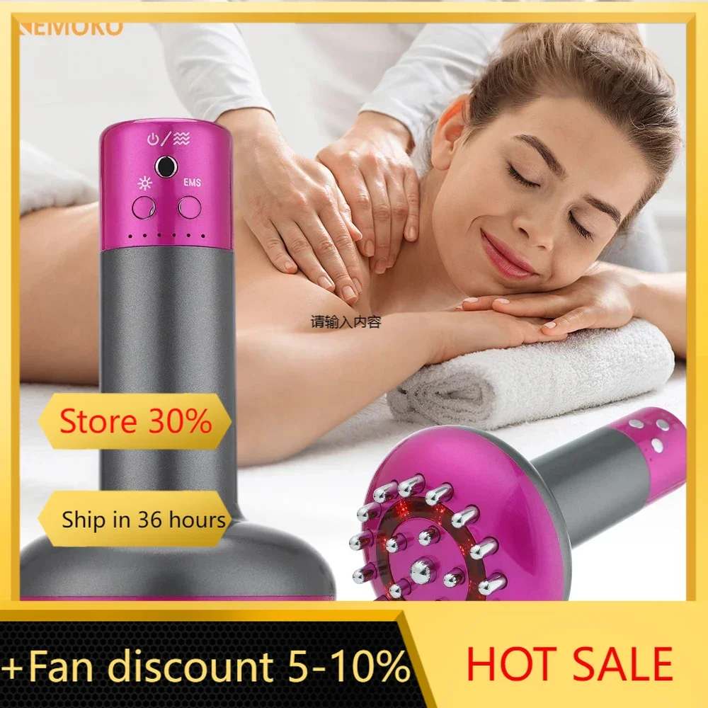 

Electric Cupping Gua Sha Meridian Dredging Brush Intelligent Vacuum Can Suction Anti Cellulite Magnet Therapy Guasha Scraping