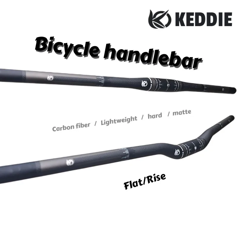 

Новый руль для горного велосипеда KEDDIE из 3K карбона, матовый, плоский/изогнутый, 31.8мм * 660-780мм