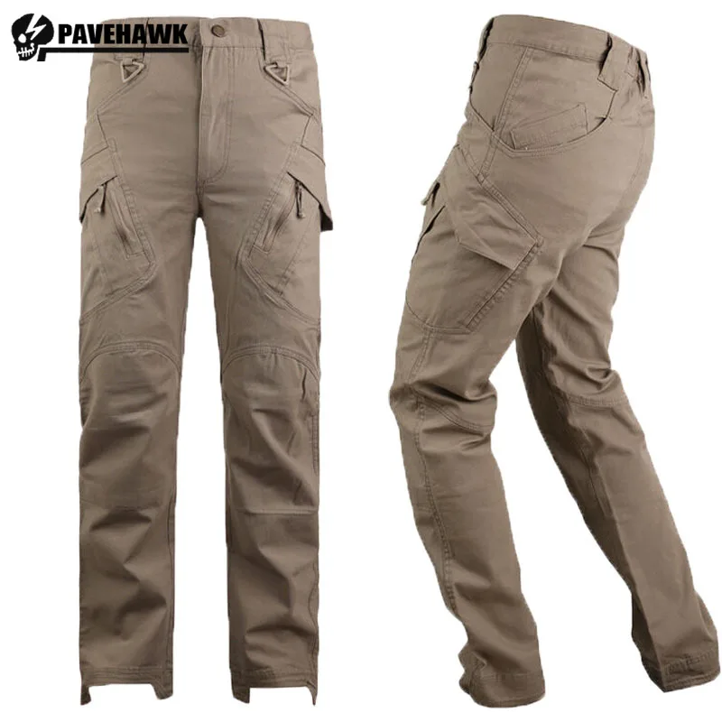 

Outdoor Tactical Charge Pants Mens Multi Pocket Wear-resistant Mountaineering Overalls Hiking Expedition Casual Trousers Male