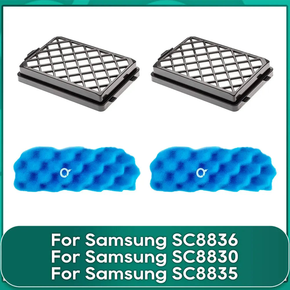 Compatible For Samsung SC8836 / SC8830 / SC8835 / SC8852 / SC8870 / SC8833 / SC885H Vacuum Cleaner Hepa Filters Spare Part