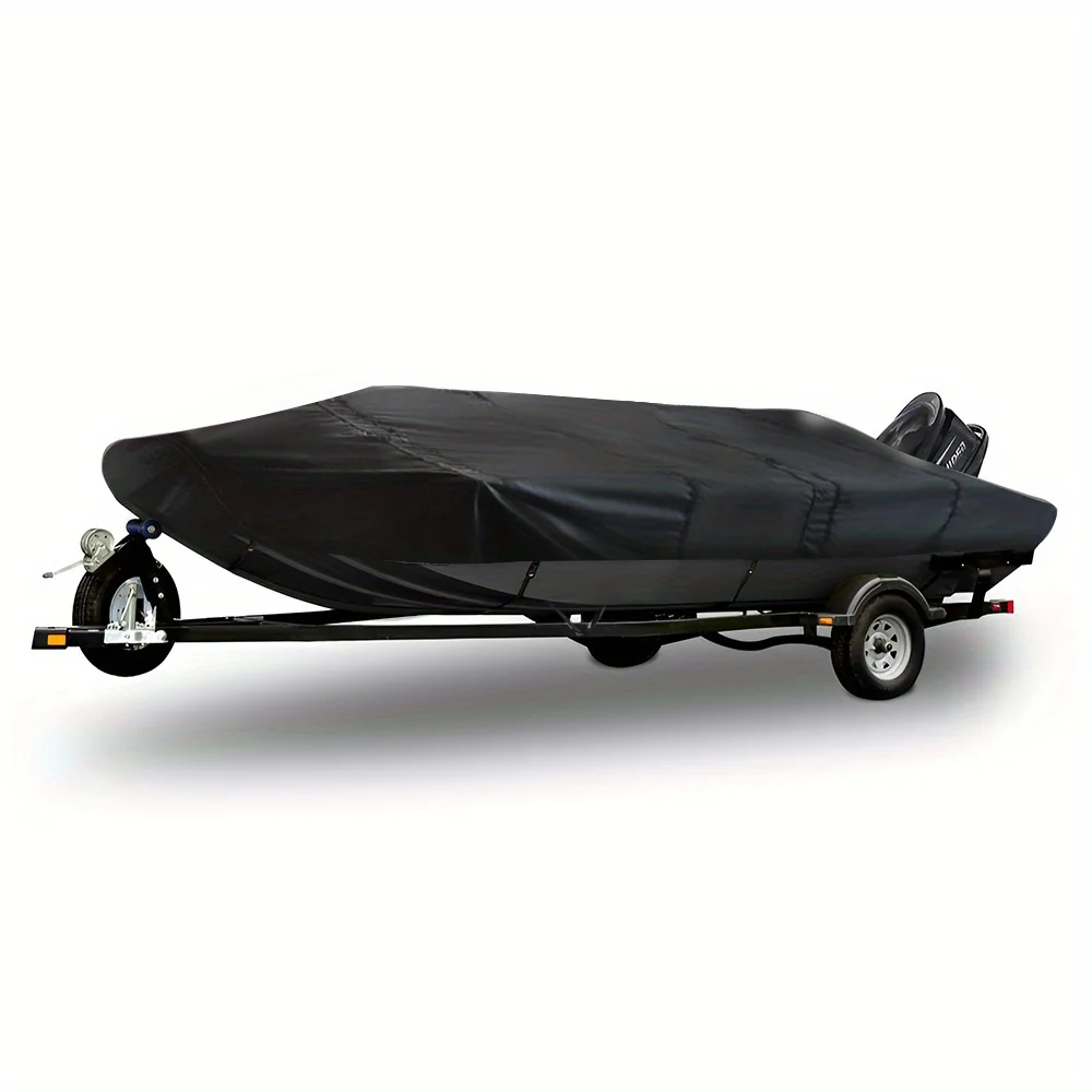 

Чехол для лодки Jon 12 футов, сверхмощный чехол для прицепа, сменный чехол для лодки Jon Boat, длинная балка шириной до 56 дюймов