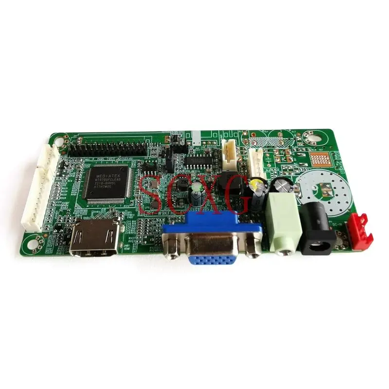 Voor M185B1 LTM185AT02 LTM185AT01 MT185GW01 M185XW01 Kit 58C Screen Controller Board 18.5 "Lvds 30 Pin 2Ccfl Lcd-scherm 1366*768