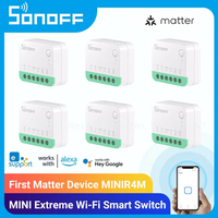 SONOFF MINIR 4M Mini Matter WiFi Smart Switch Detach Relay Scene Breaker eWeLink Voice Control Alexa Google Home Smartthings