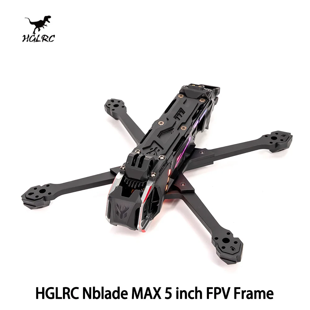 HGLRC Nblade MAX 5inch Ture X / DC Freestyle Cinematic FPV Frame for Freestyle & Cinematic Racing Quadcopter RC Parts NEW