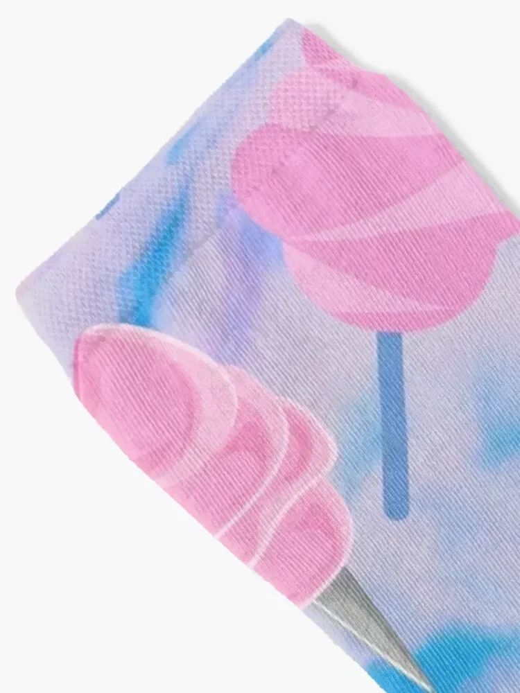 Sweet Cotton Candy Socks ankle gift Mens Socks Women's