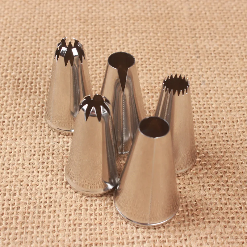 

Russian Drop Rose Icing Piping Nozzles Stainless Steel Flower Mouth Cream Pastry Tips Bag Cake Decorating tools