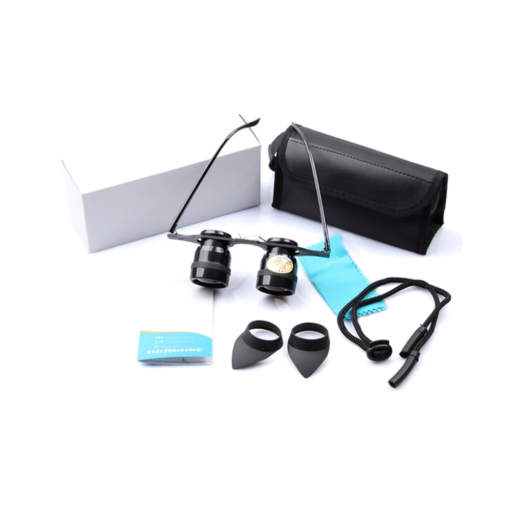 

10X Night Vision Fishing Telescope Blue Film Low Light For Outdoor Sports Opera Tourism Eye Adjustable Hd Goggles