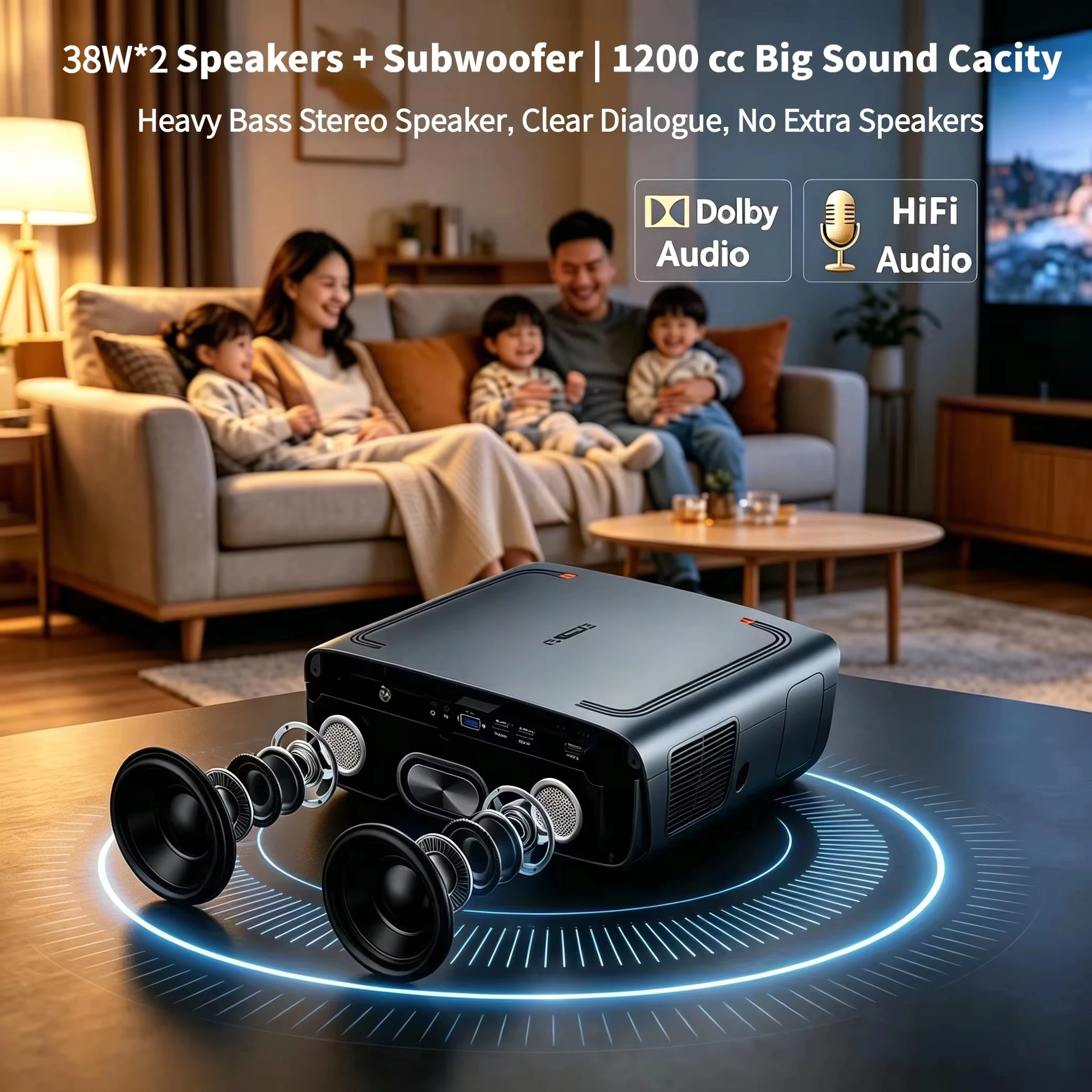 4200 ANSI Native 1080P 4K UHD  – Home Cinema Couch Bewertung und Preis