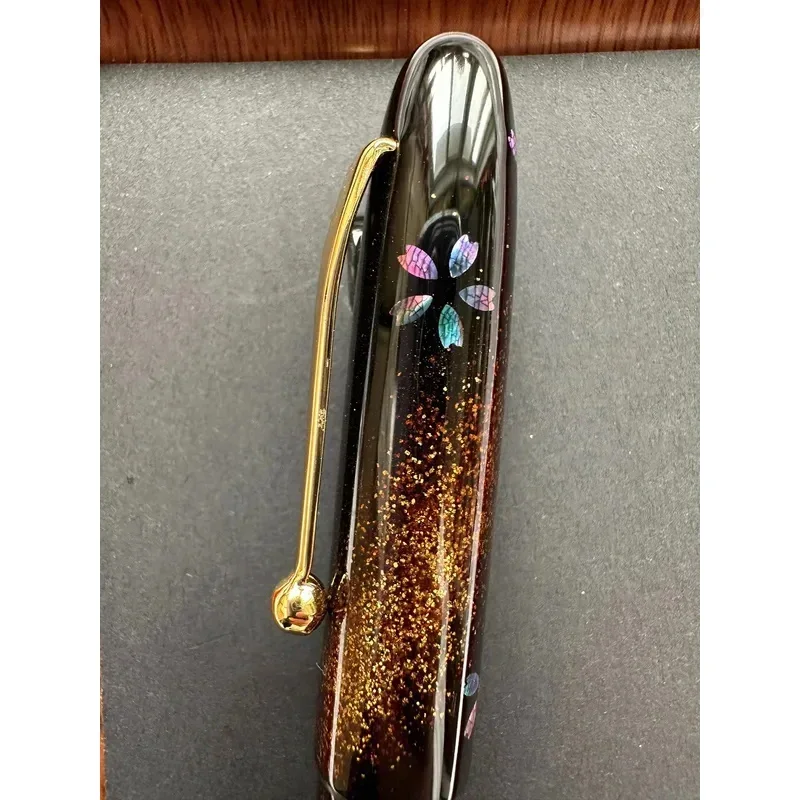 

Cherry Blossoms Mother-of-pearl Maki-e Fountain Pen Barrel for Platinum 3776/Pilot 912/Sailor 21K 14K/Pilot 74/742/743 No Nib