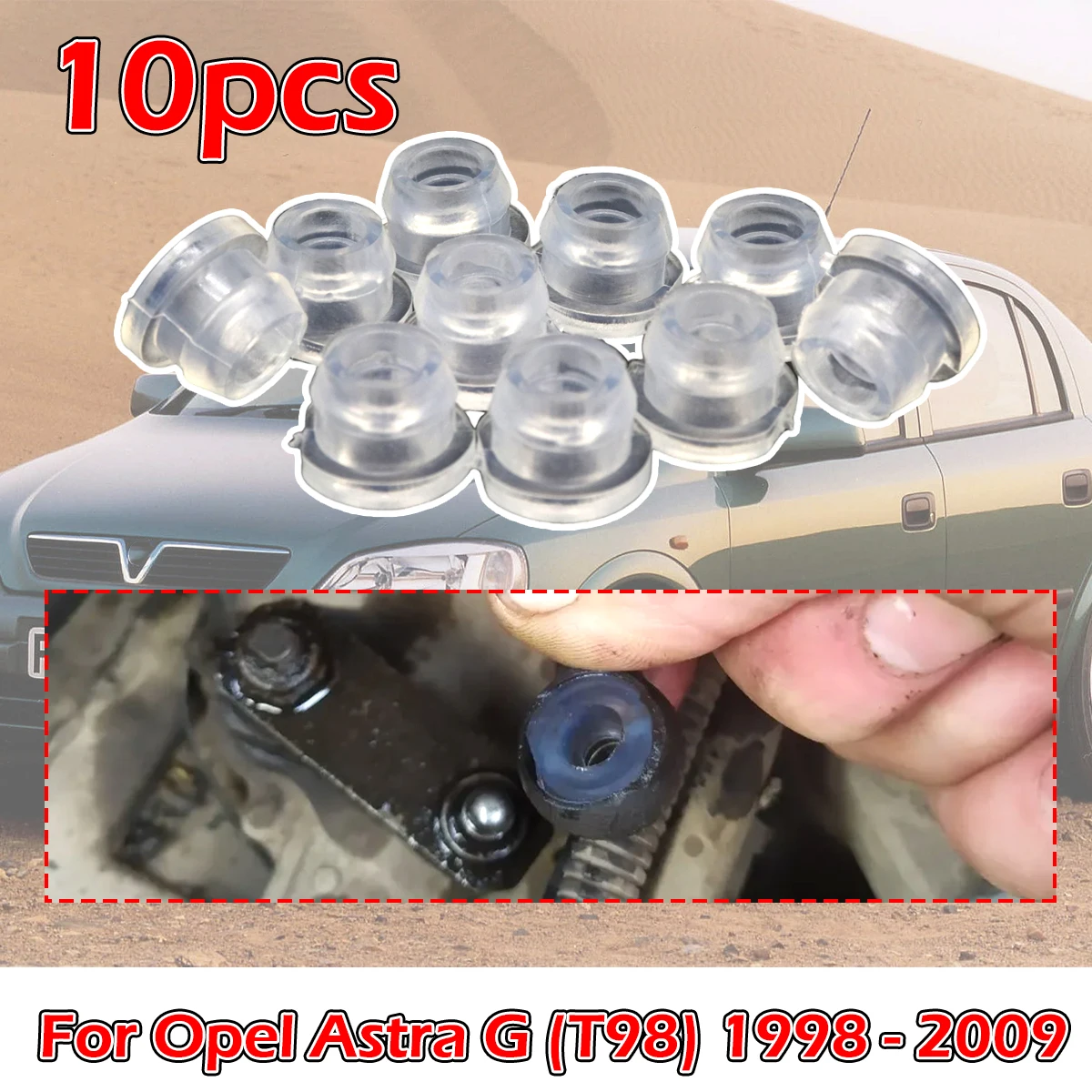 

10Pcs Gear Shift Cable Bushing Gearbox Pull Head Lever Line Sleeve Transfer Case Retainer For Opel Astra G T98 1998 1999-2009
