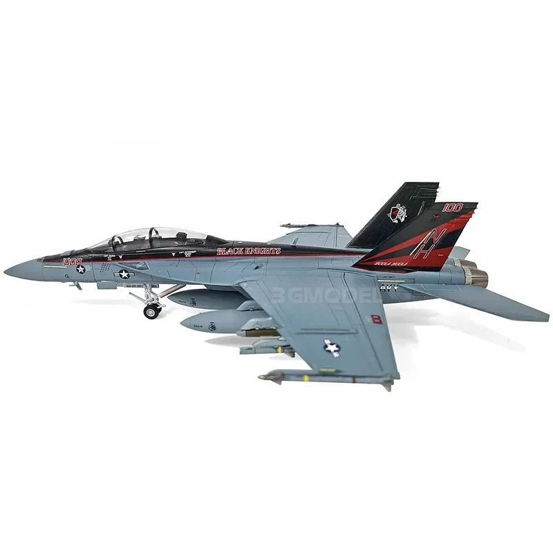 Academy Kit Model skala perakitan plastik 12577 USN F/A-18F VFA-154 Black Knights 1/72