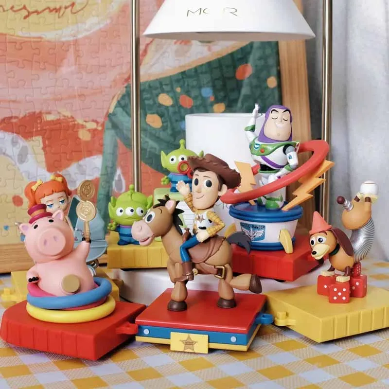 

Toy Story Float Parade Series слепая коробка мультяшная кукла ручной работы настольный орнамент сюрприз модная игра виниловая слепая коробка игрушка в подарок