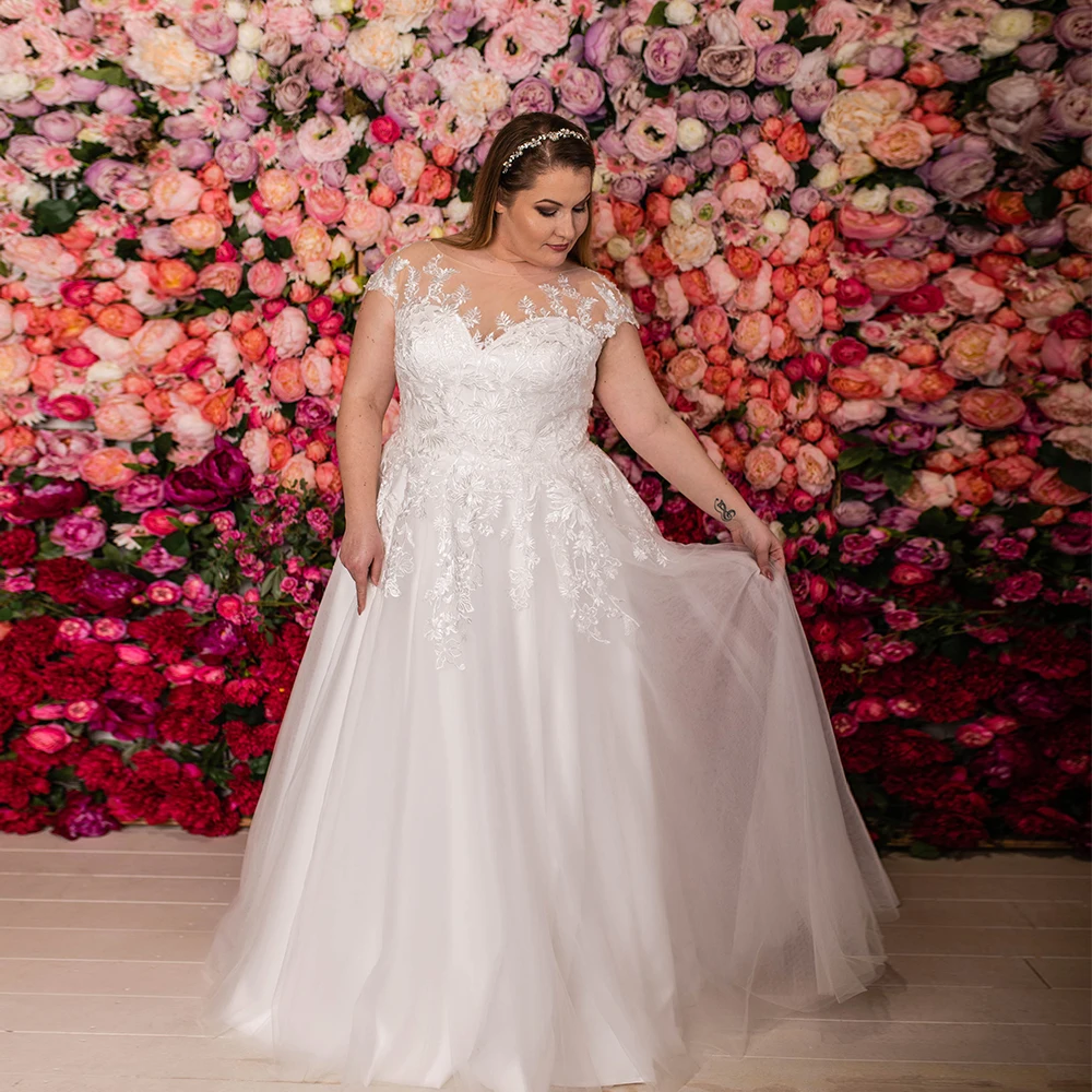 Robe de Mariée Élégante Sans Bretelles en Tulle Doux, avec Dentelle, pour Patients, Nouvelle Collection Été 2024