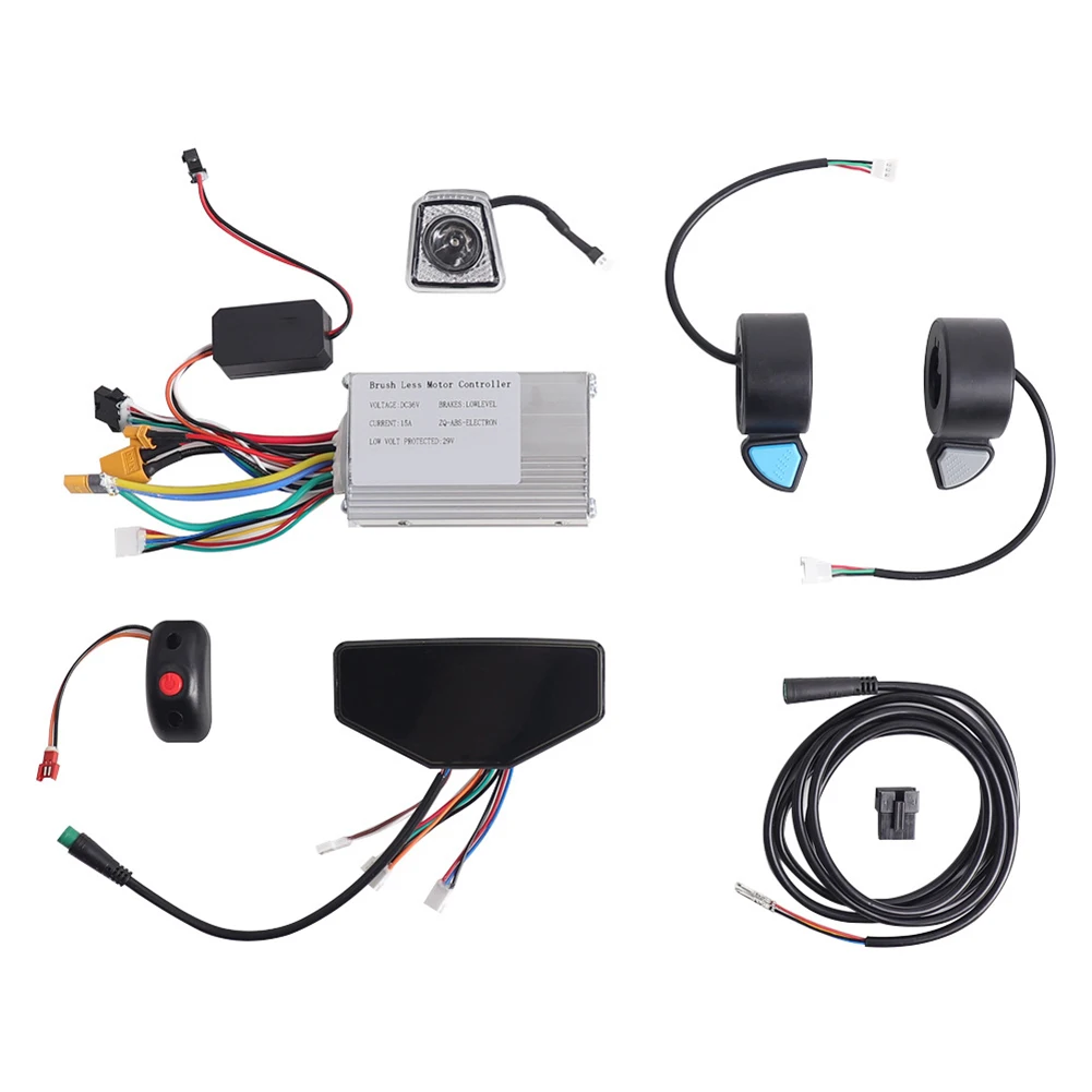 

Комплект контроллера электрического скутера 36 В для Kirin S8 Pro включает панель дисплея данных и эргономичную дроссель для повышенной езды.