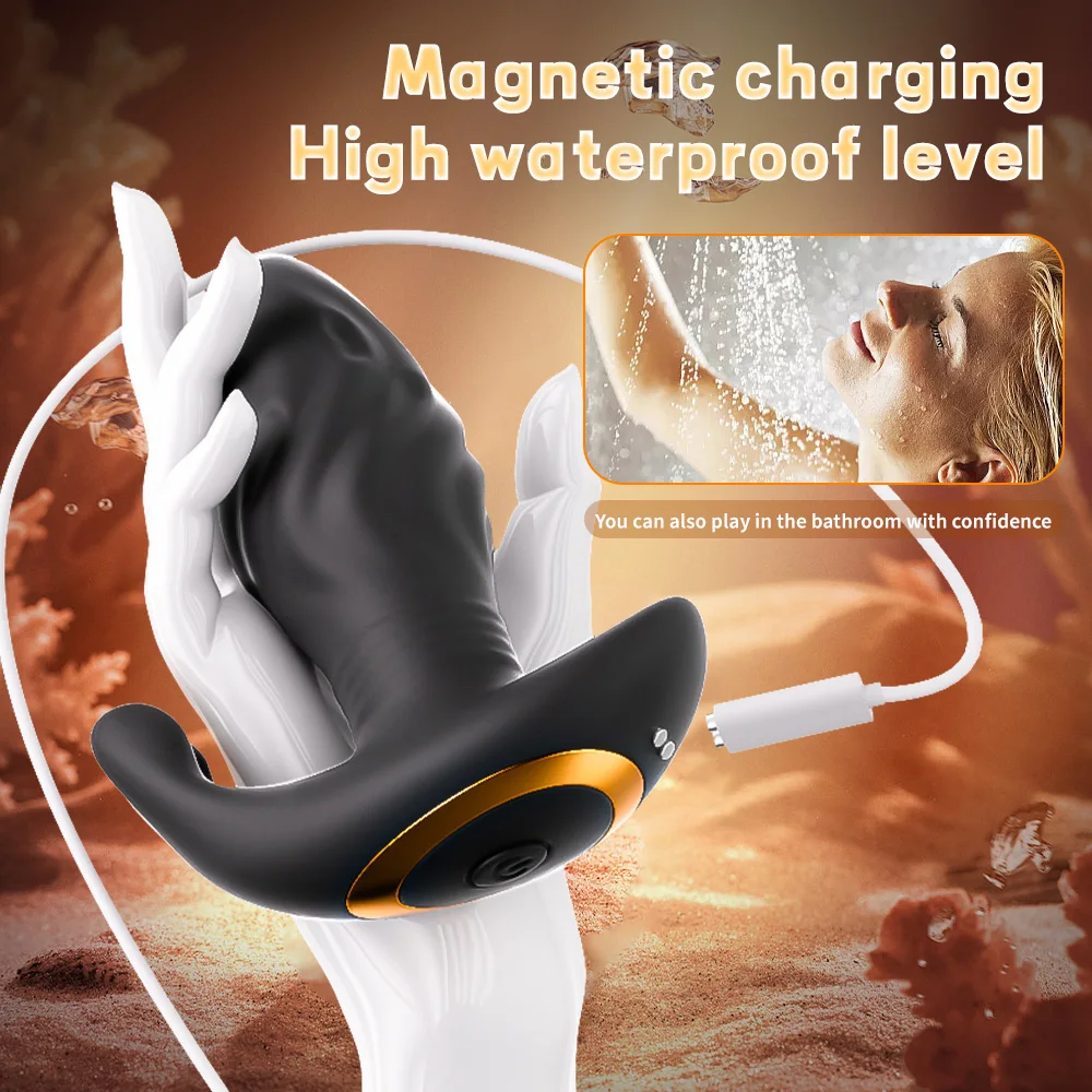 Plugue anal telescópico, vibrador remoto sem fio, vibrador vibratório, massageador de próstata, brinquedo sexual para mulheres, bunda anal