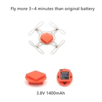 2pcs 1400mAh High Capacity Upgrade Battery for Xiaomi Mitu Drone