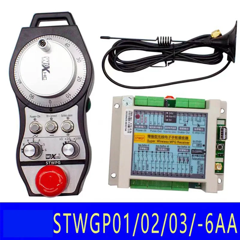 SWGP series Wireless Cnc Controller Handwheel With E-stop Cnc Pendant Remote Control